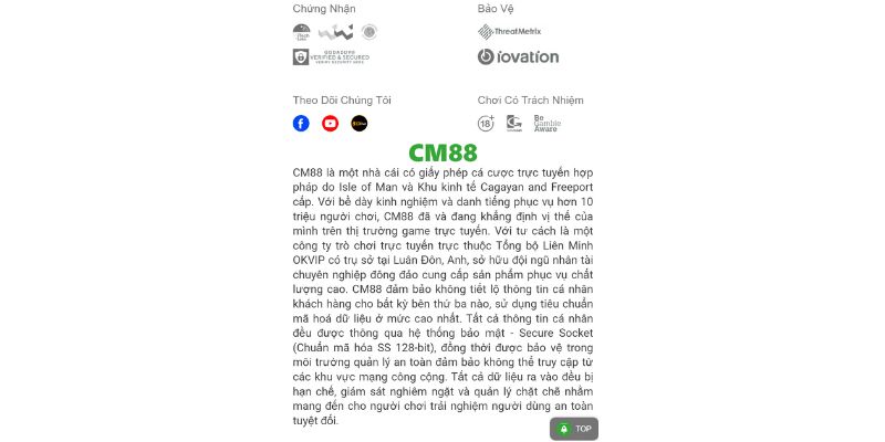 Tổng Quan Về Cm88